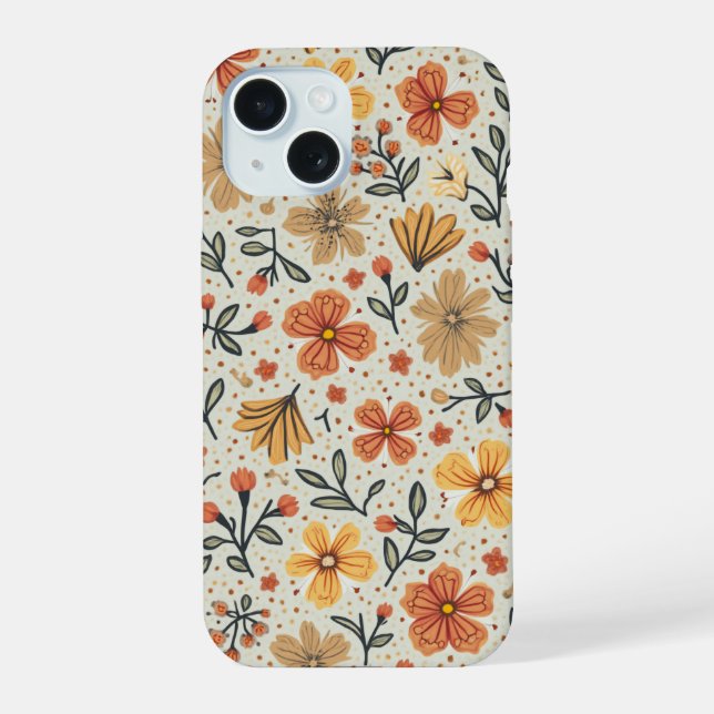 estuche iphone(flor) (Reverso )