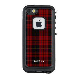 Estuche MacQueen Plaid LifeProof para iPhone 5S