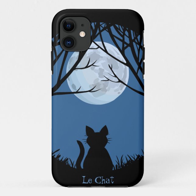 Estuche para iPhone 5 Funda Cat Lover Le Chat iPho (Reverso)