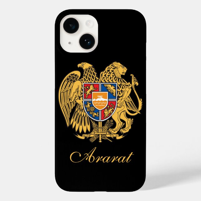 Estuche para iPhone con Funda de bandera de Armeni (Reverso )
