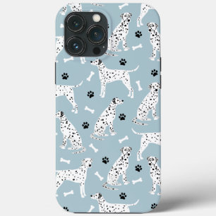 Estuche para iPhone Dalmatian Paws and Bones Funda