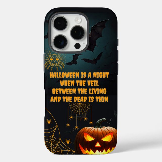 Estuche para iPhone de Eerie: Funda de Halloween f (Reverso )