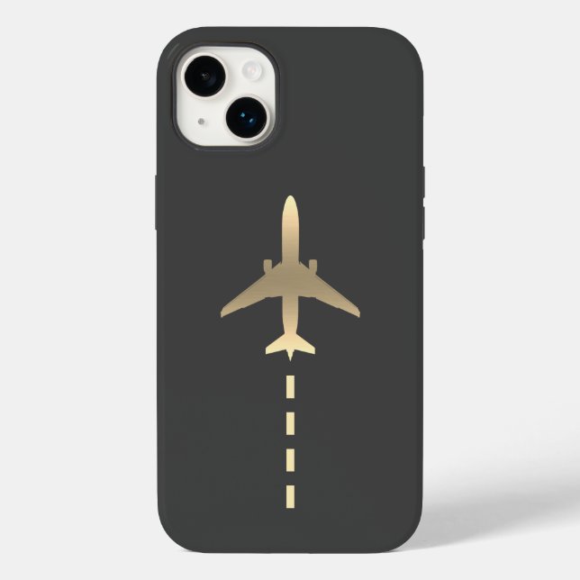 Estuche para iPhone de Funda de aviación Mate (Reverso )