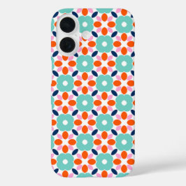 Estuche para iPhone de Funda de flores geométricas