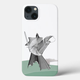 Estuche para iPhone de Funda de Guerrero Digital-M
