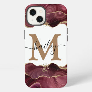estuche para iPhone de Funda de mármol de purpurin