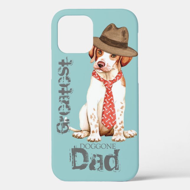 Estuche para iPhone de Funda de papá de puntero (Reverso )