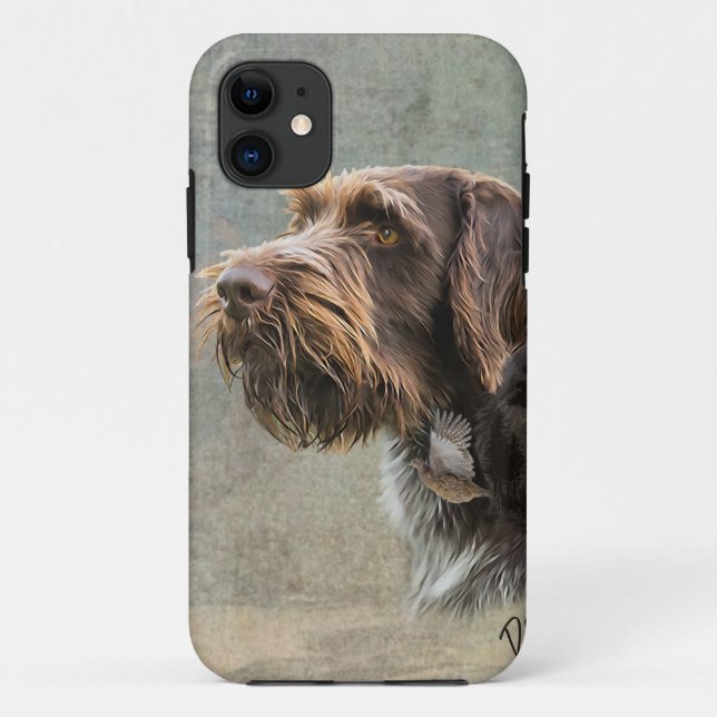 Estuche para iPhone de Funda de puntero con cable  (Reverso)