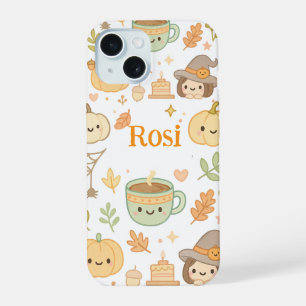 Estuche para iPhone de la calabaza de otoño de tip