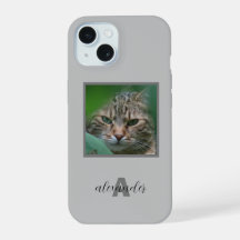 Estuche para iPhone de Mascota de personalizable c