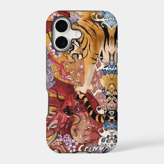 Estuche para iPhone - Dragón vs Tigre