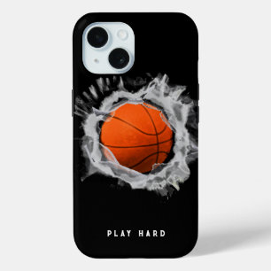 Estuche para iPhone Funda de baloncesto Mate