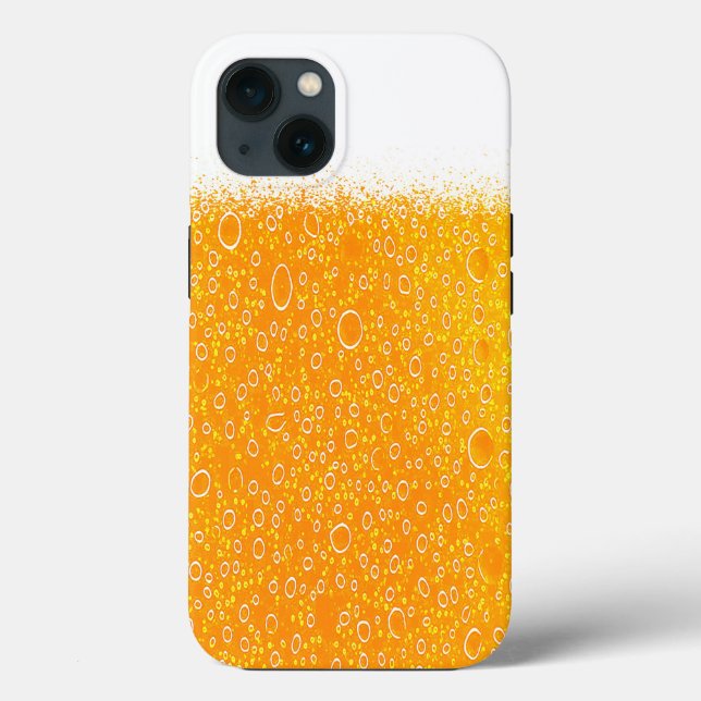 Estuche para iPhone Funda de cerveza colorida (Reverso )