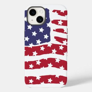 Estuche para iPhone Funda de diseño de bandera azu