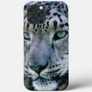 Estuche para iPhone Funda de impresión Snow Leopar
