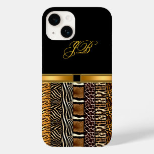 Estuche para iPhone Funda Mate Gold Black