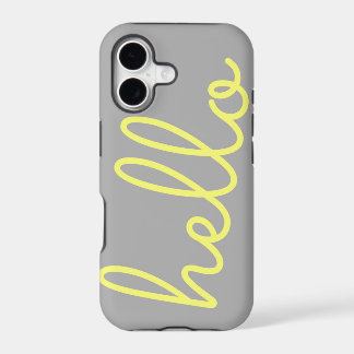 Estuche para iPhone Hello