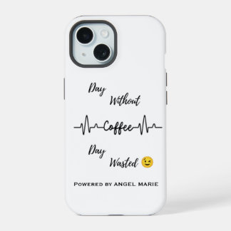 Estuche para iPhone / iPad "Sin café, sin vida"