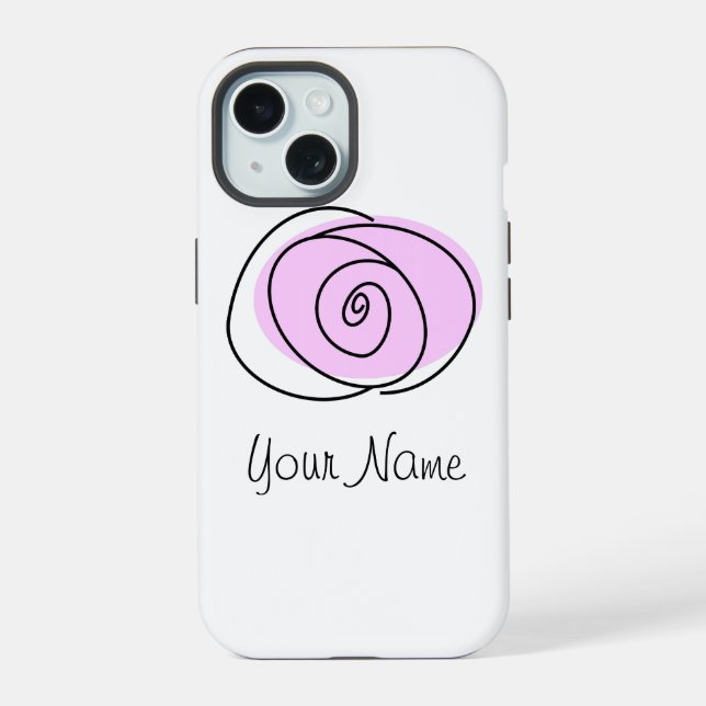 estuche para iPhone Lilac Rosa (Reverso )