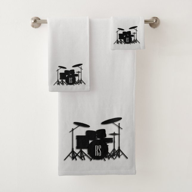 Estuche para iPhone Monogram Drum Set Silver Funda (In situ)