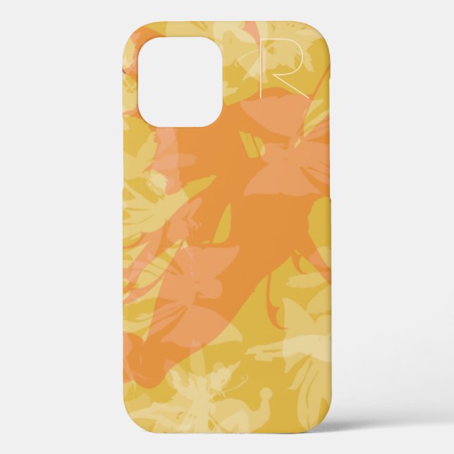 Estuche para iPhone Monograma Funda Mate Gold Fair (Reverso )