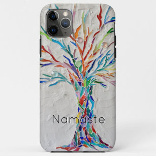 Estuche para iPhone para Funda de árbol arcoiris d