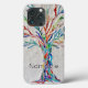 Estuche para iPhone para Funda de árbol arcoiris d (Back)