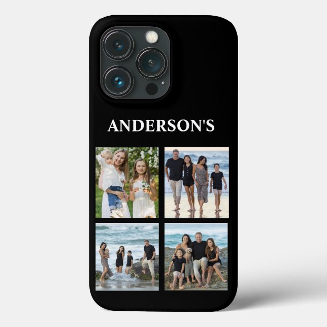 Estuche para iPhone para Funda de Collage de fotos (Reverso )