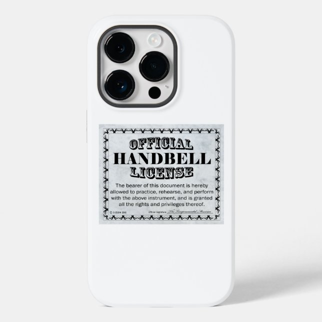 Estuche para iPhone para Funda de licencia Handbel (Reverso )