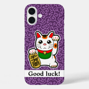 Estuche para iPhone para Funda Gato Afortunado Jap