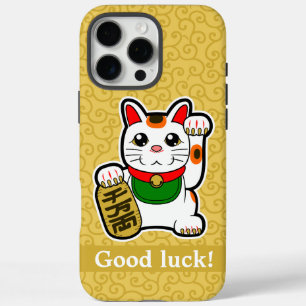 Estuche para iPhone para Funda Gato Afortunado Jap