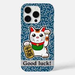 Estuche para iPhone para Funda Gato Afortunado Jap