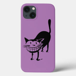 Estuche para iPhone para Funda Gato Grinning-Mate