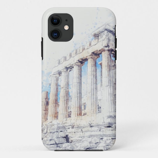 Estuche para iPhone Parthenon Athens - Funda de si (Reverso)