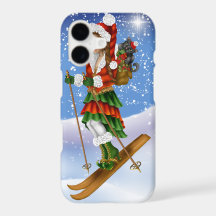 Estuche para iPhone Snow Skier para navidades