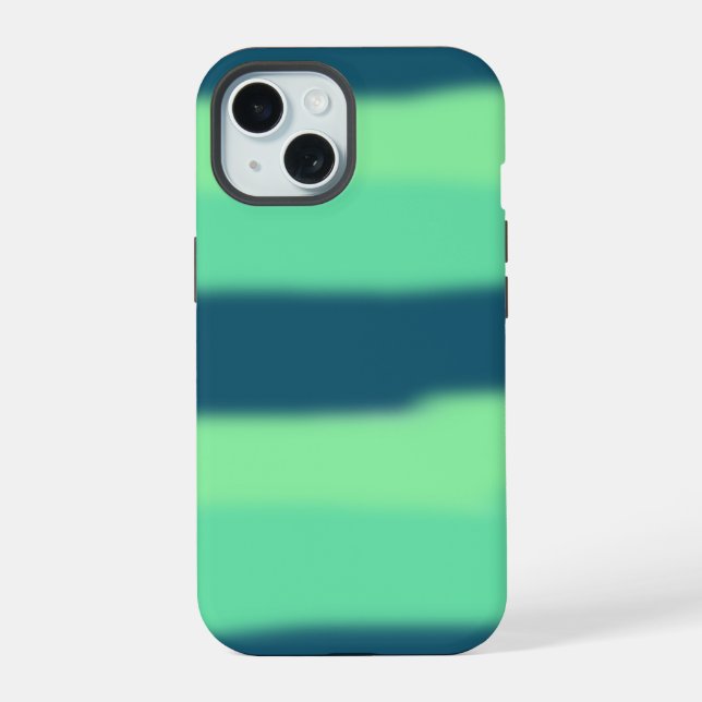 Estuche para iPhone verde degradado (Reverso )