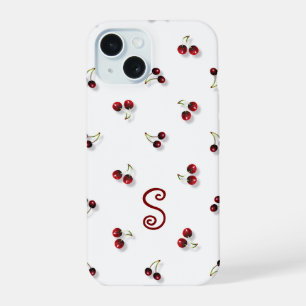Estuche para teléfono de cerezas
