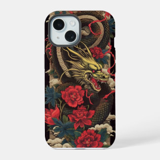 Estuche para teléfono Dragon japonés
