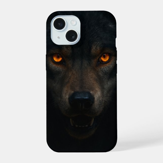 Estuche para teléfono estilo Wolf (Reverso )