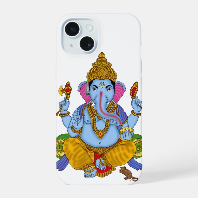 Estuche para teléfono Lord Ganesha (Reverso )
