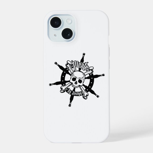 Estuche pirata para iPhone 15 (Reverso )