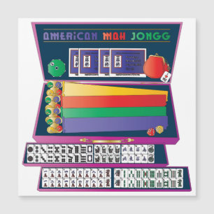 Estuche Plano con Imán para Mah Jongg