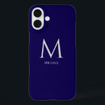 Estuche simple y moderno para iPhone Funda Mate Mo<br><div class="desc">Este funda del iPhone 16 combina simplicidad y estética moderna para un aspecto elegante y sofisticado. Diseñado para aquellos que aprecian la elegancia subestimada, el diseño presenta un monograma minimalista con una fuente limpia y contemporánea, con el nombre claramente mostrado debajo del monograma. La disposición garantiza un toque personal elegante,...</div>