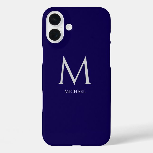 Estuche simple y moderno para iPhone Funda Mate Mo (Reverso )
