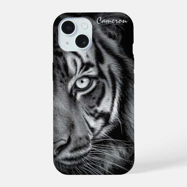 Estuche Tiger Phone - Personalizable (Reverso )