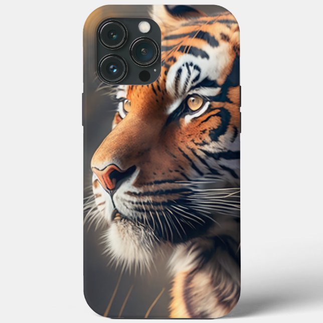 Estuche Tigre en la Naturaleza para teléfono Funda (Reverso )