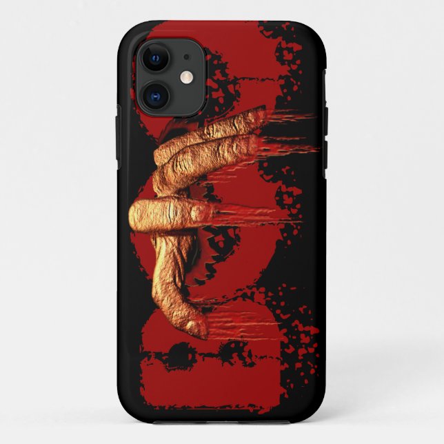 Estuche Zombie para iPhone 5 Funda con creepy Zomb (Reverso)