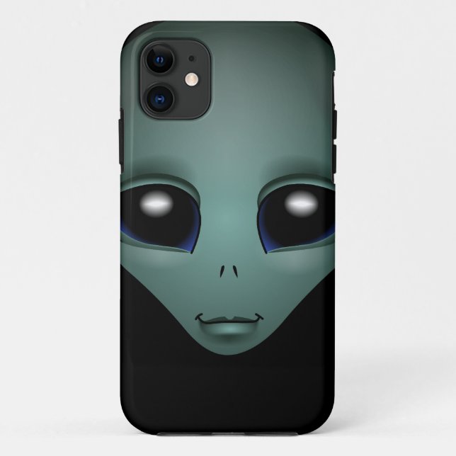 Estuches de teléfono móvil Alien iPhone 5 Funda Cu (Reverso)