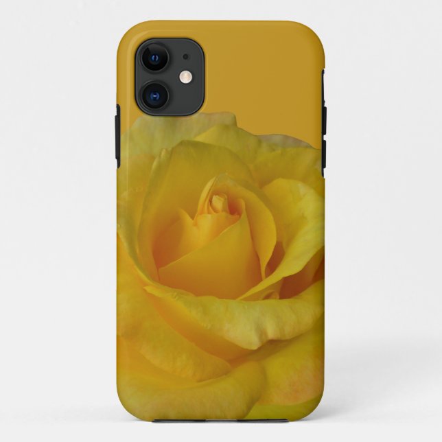 Estuches para iPhone de rosa amarillo 5 Fundas Ros (Reverso)