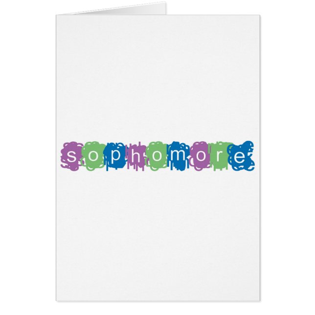 Estudiante de segundo año (Frente)